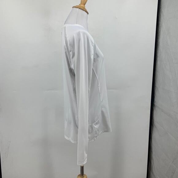 Tail Shirt Womens L Large White Essentials Alda Long Sleeve Mesh Panels UPF 50+ - Picture 5 of 12